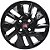 JG 4 Calota Argo 2017 2018 2019 2020 Aro 14 Black Piano com Emblema - Imagem 5