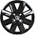 JG 4 Calota Voyage G5 2008 09 10 11 12 Aro 14 Black Piano com Emblema - Imagem 4