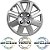 JG 4 Calota Gol G5 2008 09 10 11 12 Aro 14 Prata Metálico com Emblema - Imagem 3