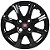 JG 4 Calota Strada 2014 15 16 Aro 14 Black Piano com Emblema - Imagem 4