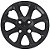 JG 4 Calota Palio 2014 15 16 Aro 14 Black Piano com Emblema - Imagem 5