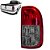 KIT Farol Lanterna Saveiro G3 1999 2000 2001 a 2005 Máscara Negra Foco Duplo - Imagem 8