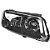 KIT Farol Lanterna Saveiro G3 1999 2000 2001 a 2005 Máscara Negra Foco Duplo - Imagem 3