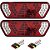 PAR Lanterna Traseira Caminhão Carreta Guerra LED 24V +Conector - Imagem 1