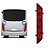 Lanterna Traseira Ônibus Caio Apache VIP 5LED VM 24volts - Imagem 1