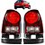 PAR KIT Lanterna Traseira Gol Power G4 2006 07 08 09 10 2011 - Imagem 1