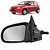 Retrovisor Corsa Sedan Wagon Pickup 1993 a 2002 Com Controle - Imagem 3