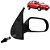 Retrovisor Palio 2 Portas 2001 2002 2003 Com Controle - Imagem 3