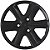 JG 4 Calota Kwid Zen Aro 14 Black Piano com Emblema - Imagem 5