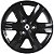 JG 4 Calota Kwid Zen Aro 14 Black Piano com Emblema - Imagem 4