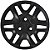 JG 4 Calota Kwid Aro 14 Black Piano com Emblema - Imagem 5
