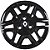 JG 4 Calota Kwid Aro 14 Black Piano com Emblema - Imagem 4