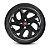 JG 4 Calota Palio 2004 a 2016 Aro 14 Black Piano com Emblema - Imagem 2