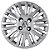 JG 4 Calota Gol Power G5 2009 10 11 Aro 14 Prata Metálico com Emblema - Imagem 4
