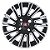 JG 4 Calota Grand Siena 2012 2013 Aro 14 Black Piano com Prata Metálico com Emblema - Imagem 4