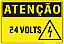10 Lanterna Traseira 125mm Ônibus Caminhão Carreta 10 LED 24V +Conector - Imagem 2