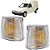 KIT Farol Lanternas Fiorino 1984 1985 1986 1987 até 2004 FUMÊ - Imagem 4