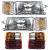 KIT Farol Lanternas Uno 1984 1985 1986 1987 até 2004 PC TRI - Imagem 1