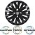 JG 4 Calota Gol G5 2009 10 11 Aro 14 Black Piano com Emblema - Imagem 3