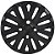 JG 4 Calota Voyage G5 2009 10 11 Aro 14 Black Piano com Emblema - Imagem 5