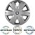 JG 4 Calota Clio Aro 14 2011 12 13 Prata Metálico + Emblema - Imagem 3