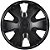 JG 4 Calota Clio Aro 14 2011 12 13 Prata Metálico + Emblema - Imagem 5
