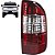 PAR Lanterna Traseira S10 2008 2009 2010 2011 2012 Bicolor - Imagem 3