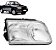 Farol S10 Blazer 1995 1996 1997 1998 1999 2000 com Suporte Lado Direito - Imagem 1
