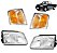 KIT Farol Lanterna S10 Blazer 1995 96 97 98 99 2000 CR/AM - Imagem 1