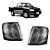 KIT Farol Lanterna S10 Blazer 1995 96 97 98 99 2000 FUMÊ - Imagem 3