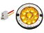 Lanterna Traseira 125mm Ônibus Caminhão Carreta 10 LED CR/AM 12V + Conector - Imagem 1