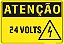 Lanterna Traseira 125mm Ônibus Caminhão Carreta 10 LED CR/VM 24V + Conector - Imagem 2