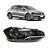 Farol VW Polo 18 19 20 21 com Friso Cromado LD - Imagem 1