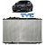 Radiador Civic 2012 2013 2014 2015 2016 Automático ou Manual - Imagem 1
