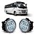 Farol Milha LED Ônibus Caio Marcopolo Volare 24 volts PAR - Imagem 1