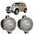 Farol de Milha Mitsubishi Pajero TR4 2006 Estriado PAR - Imagem 1