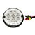 Lanterna Traseira 125mm Ônibus Comil Mascarello Neobus 10 LED CR 24V + Conector - Imagem 1