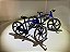 Bicicleta Miniatura Em Metal 1:10 Mountain Bike Die Cast - Imagem 5