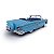 Chevrolet Impala 1958 Conversivel 1:24 Azul - Imagem 4
