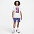 Camiseta Nike Nkct Ssnl Court - Branca e roxa - Imagem 4