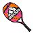 Raquete de Beach Tennis Adidas 3.0 -Rosa e laranja - Imagem 2