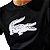Camiseta Lacoste Sport de Algodão Estampa 3D Preta - Imagem 4