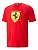 Camiseta Ferrari Race Big Shield Tee Colored - Imagem 5