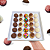 Caixa Para 25 Brigadeiros (Com berço) - 10 unidades - Imagem 1