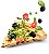 Caixa pizza oitavada personalizada - 25x25x4 cm - 25 unidades - Imagem 4