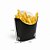 Embalagem Para Batata Frita - Preto - 50 Unidades - Imagem 2