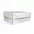 Caixa Para Bolo Branca - 42x35x12 cm - 10 unidades - Imagem 1