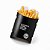 Embalagem para Batata Frita Delivery - Preto - 50 Unidades - Imagem 1