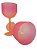 Taça de Gin Fosca Bicolor Rosa Laranja de 500 ml - Imagem 3