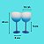 Taça de Gin Fosca Degrade Azul de 500 ml - Imagem 4